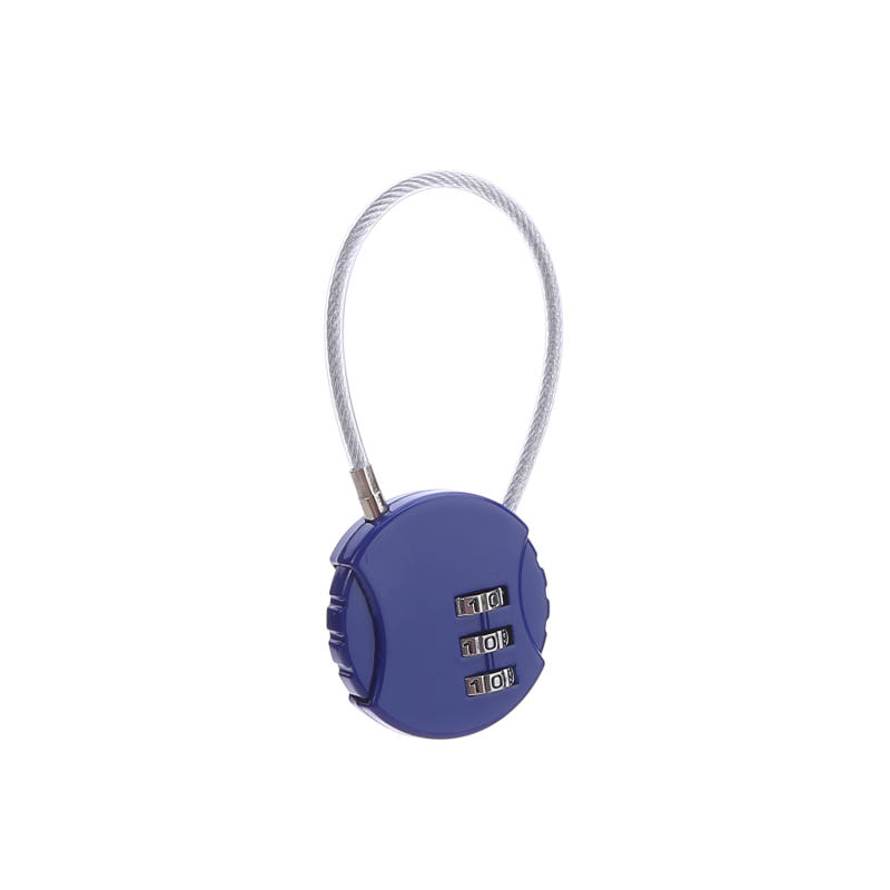 Password Lock Steel Wire Rope Password Locks Padlock Luggage Bicycle Spherical Locks Cartoon Password Padlocks