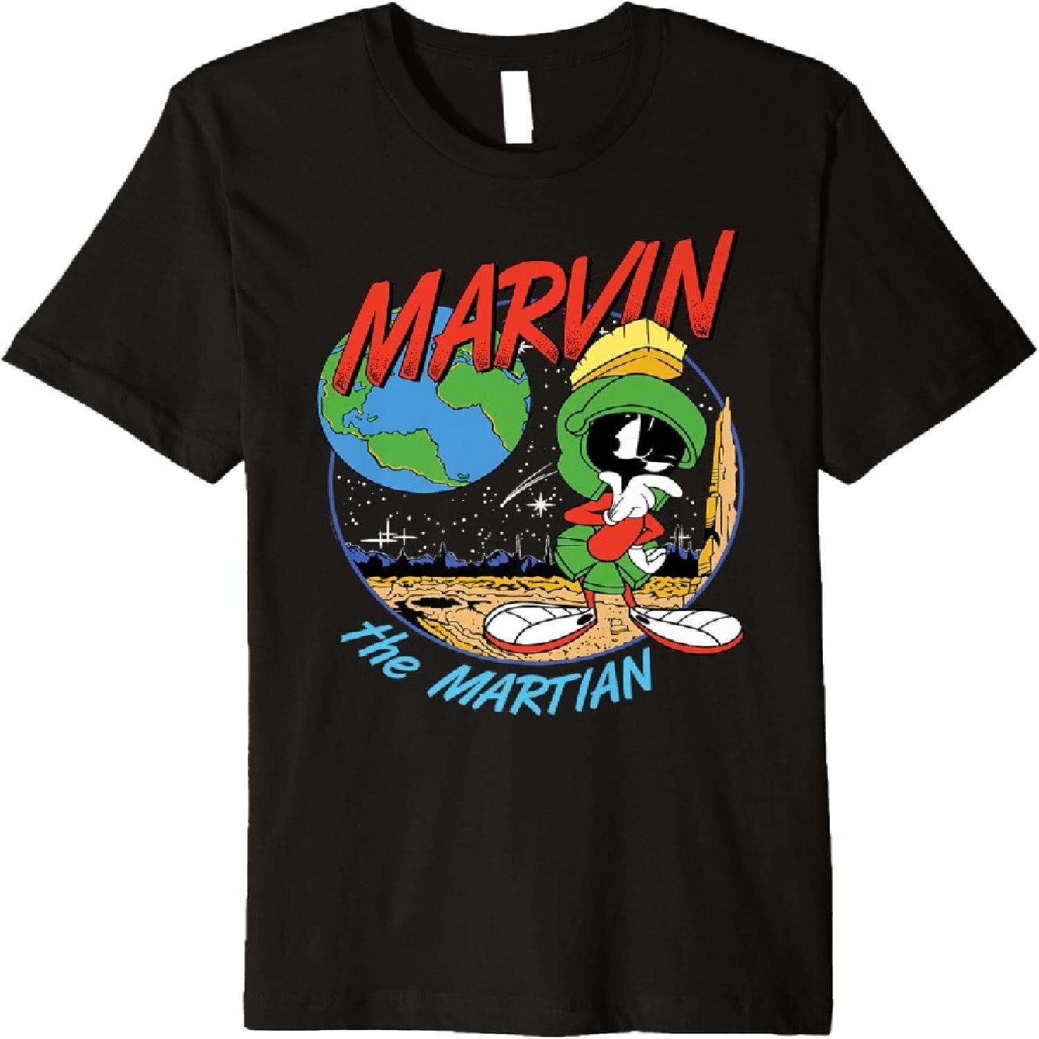 Marvin The Martian Space Premium T-Shirt XXXXXL разноцветный