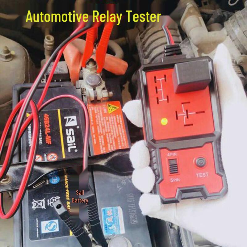 

Automotive 4 & 5 Pin Relay Tester