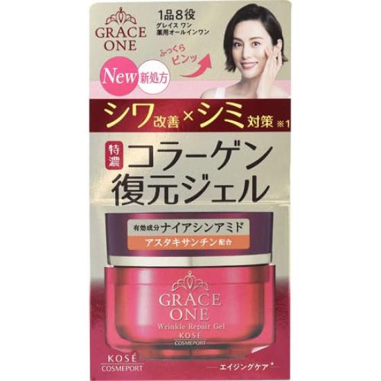 Kose Cosmeport Grace One Medicated Wrinkle Repair Gel 100g