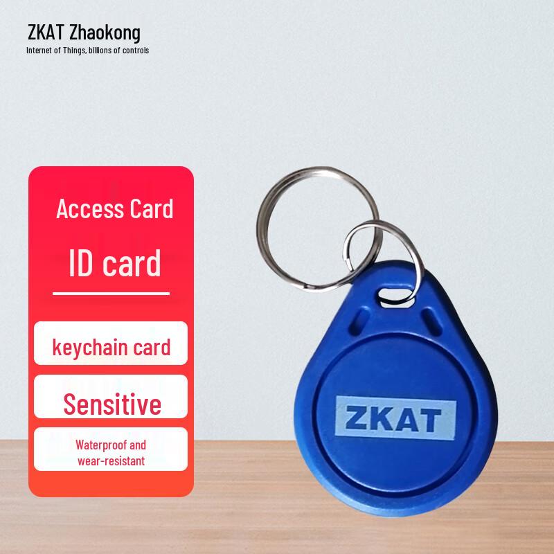 ZKAT ID Брелок Карты Доступа 10 Штук