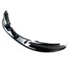 For BMW 1 Series E82 M Sport 2007-2013 Car Front Bumper Lip Splitter Diffuser Spoiler Protector Glossy Black Carbon Fiber Look