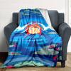 Ponyo Blanket Soft & Cozy Great for Picnics Office Sofa for All Occasions Warmthful Decor Ideal Gift For Birthday Valentine'S Day