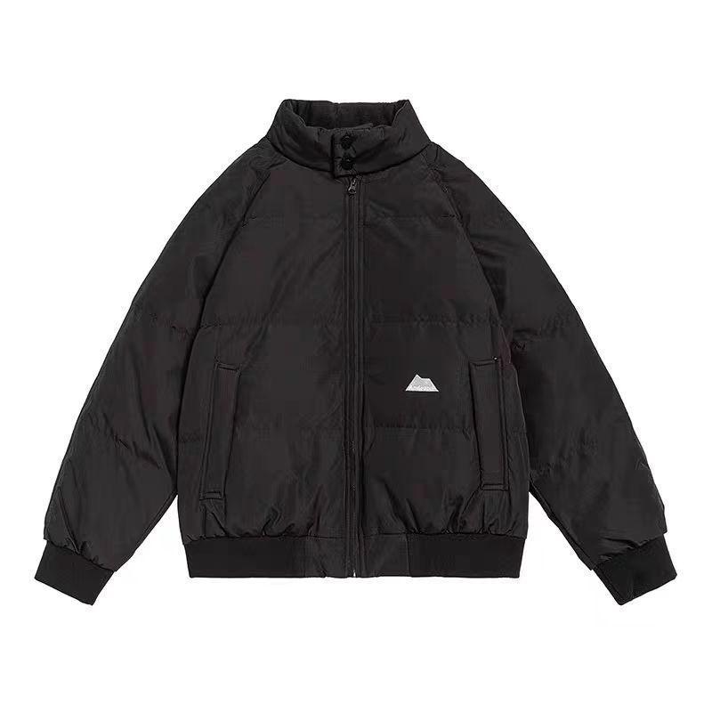 2025 Stehkragen Dicke Winter Baumwolljacke - Kurz, Locker, Koreanischer Stil Gepolsterter Brotmantel