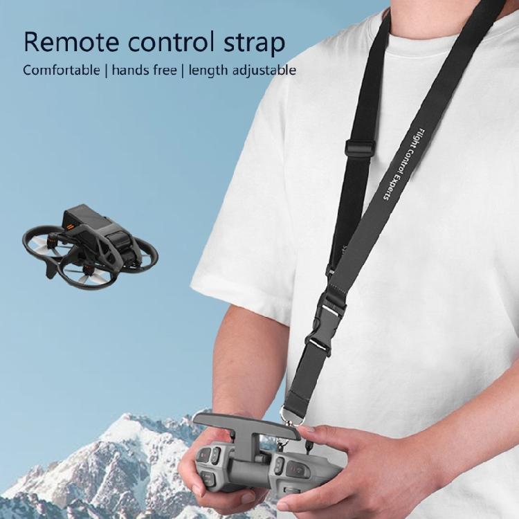 Quadcopter Remote Carrying Strap Shoulder Strap Soft Neck Lanyard with Adjustable Length for Prolonged Use