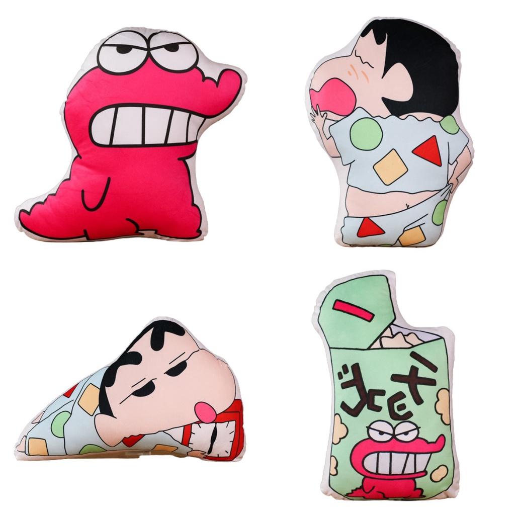 Cute Crayon Shin-chan Double-sided Printed Plush Pillow