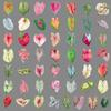 50 Sheets of Realistic Translucent Taro Leaf Stickers for DIY Crafts: Envelopes, Helmets, Phone Cases