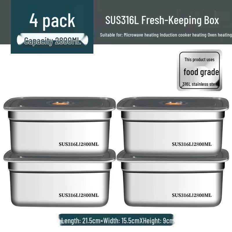 Wheat Straw Food Storage Container Set