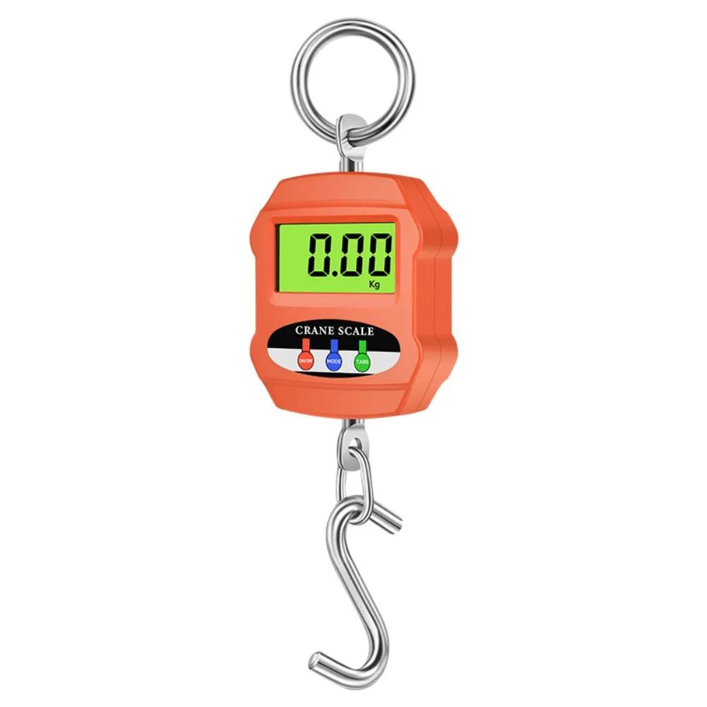 300kg Electronic Crane Scale, Digital Industrial Crane Scale, Heavy-Duty Crane Hook Scale, Suitable For Indoor And Outdoor Use