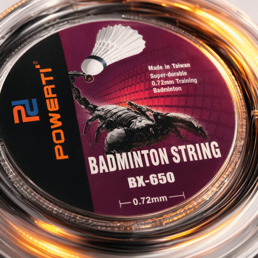 High Elasticity Badminton String Nylon Racket Replacement Black  Advanced Players