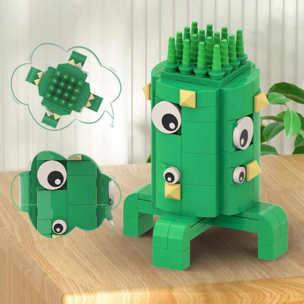 MOC Monster Garden Banban Building Blocks Set Creature Imaginative Assembly Cartoon Bricks, Collectible For Xmas Gift