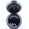 Tsuchiya Yac PF-372 Car Supplies, Aurora Rainbow Ash, Black, 7.1 X 3.9 X 3.9