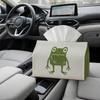 2D Flat, 1pc 2D Flat Minimalist Animal Pattern - Elegant Tissue Box, Frog Icon Simple Illustration - for Home, Parties, Car, Kitchen, Dining Table Doo