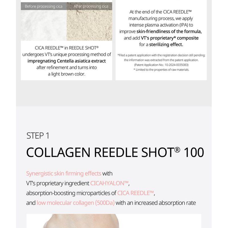 VT Collagen Reedle Shot 100 2Step Hydrogel Mask Bundle Set