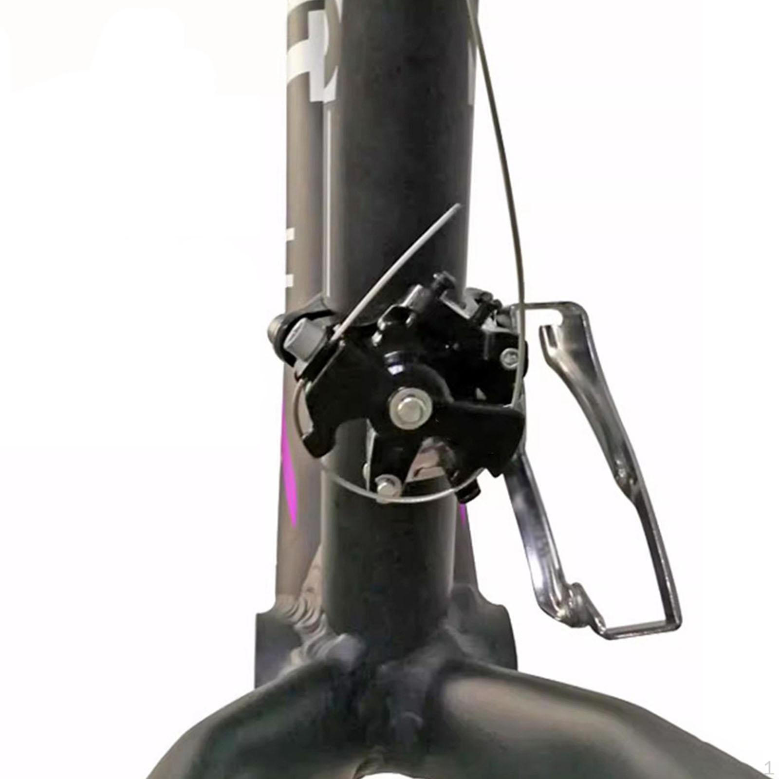 

Bicycle Front Derailleur,24-34-42T for Mountain Bike Road Bicycle,with Adjust Clamp Size 31.8mm