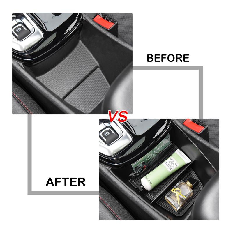 For 2024 Chevy Trax Car Armrest Storage Box ABS Center Console Organizer Fit for Chevrolet Trax LS Accessories Glove Ert Box