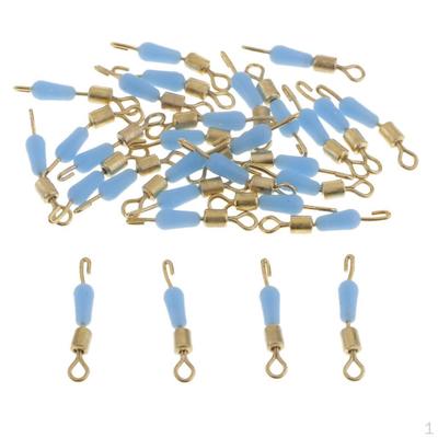 30-Piece Fishing Swivel Assortment with Easy Attachment