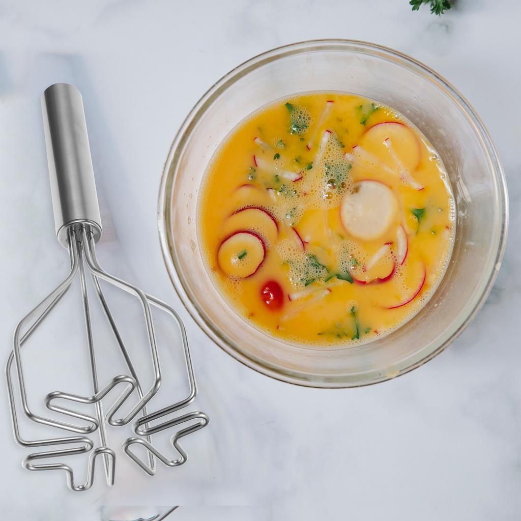 Stainless Steel Potato Masher with Silicone Handle Kitchen Tool for Mashed Potatoes Potato Smasher Masher Kitchen Tool More