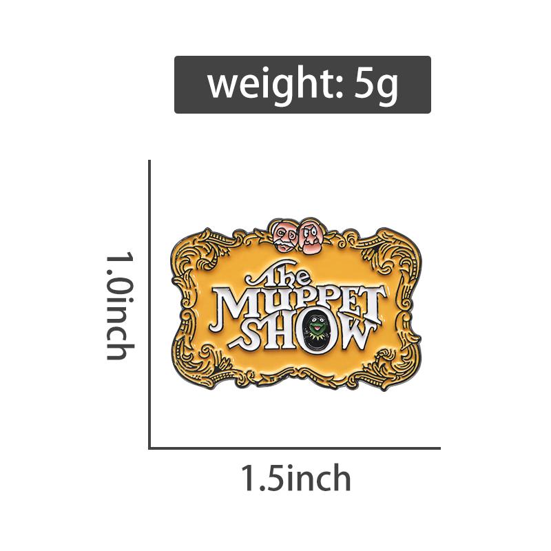 Comedy Variety Show Enamel Pins Custom Doll Show Brooches Lapel Badges Clothes Funny Jewelry Gift for Friends