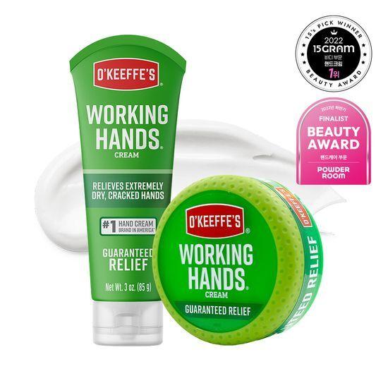 O'Keeffe's Working Hands Hand Cream Jar (96g)/Tube (85g)