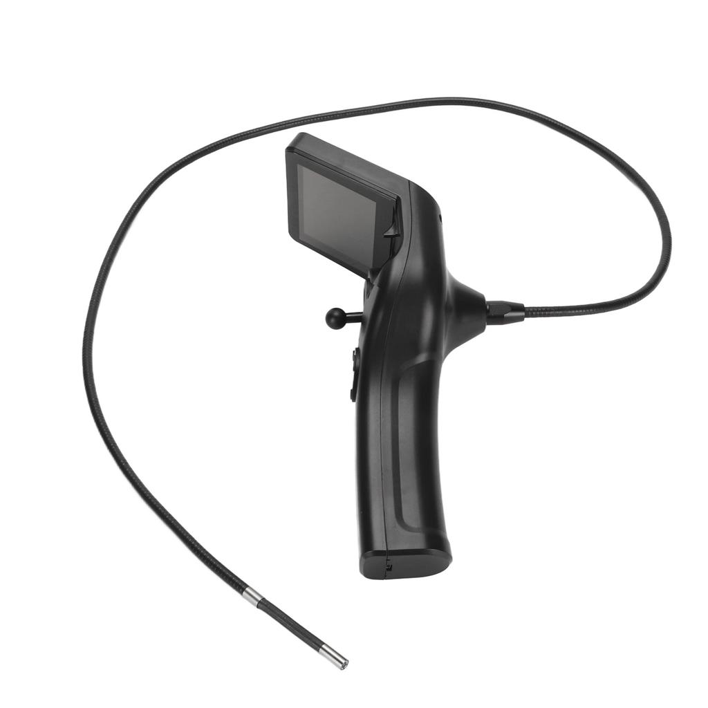 Wifi Borescope 1080P HD Waterproof 3.5in IPS Screen 6mm Four Way Articulating Borescope with LED Lights for Car Engine