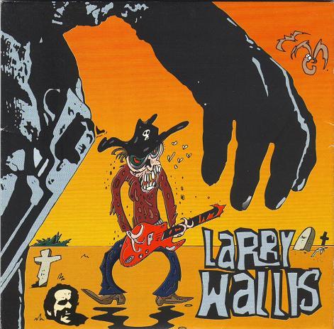 

CD LARRY WALLIS - Death In The Guitarfternoon RIBBED1 Ribbed Records 2001 UK Rock Used