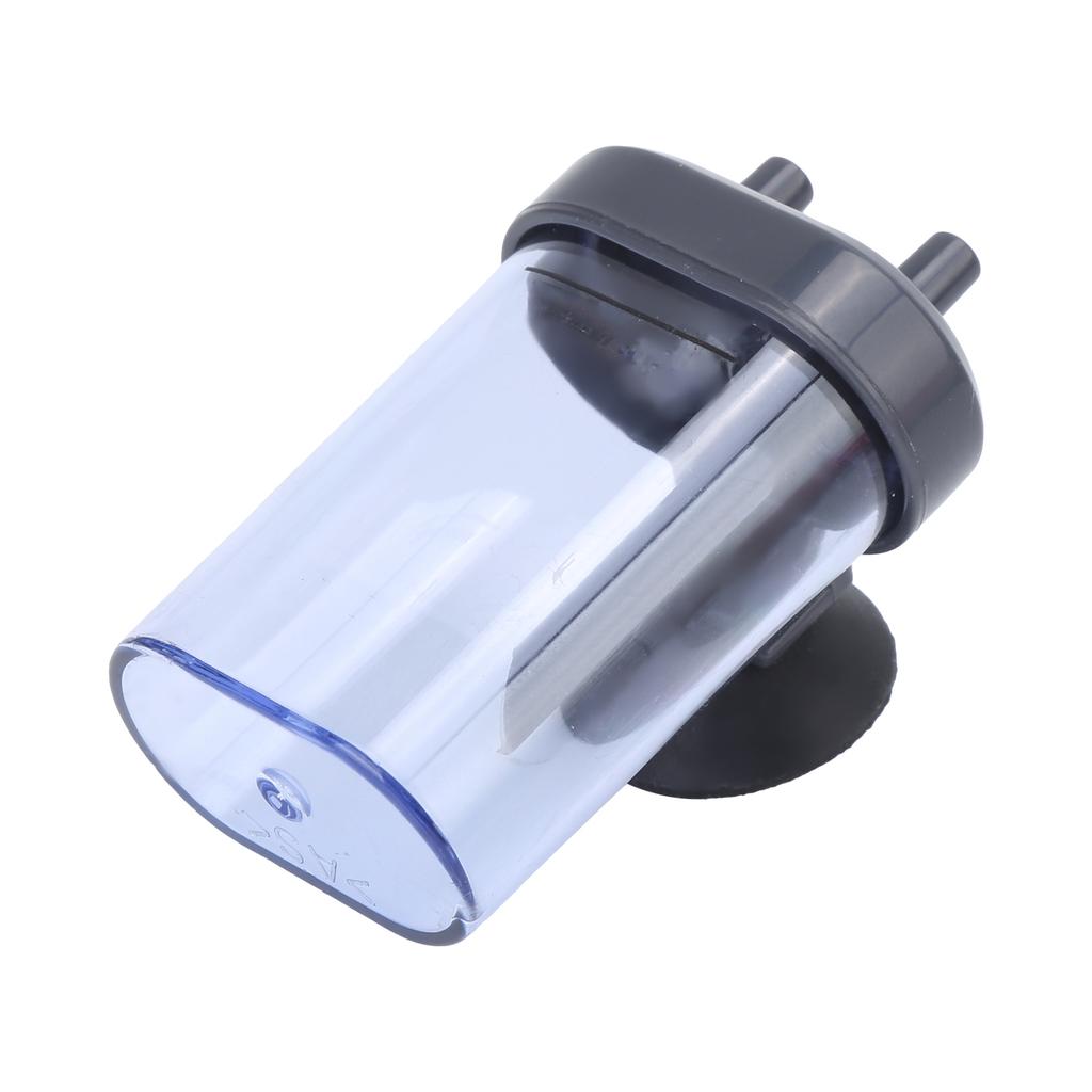 CO2 Bubble Counter Portable ABS Plastic CO2 Diffuser with Suction Cup for Aquarium Fish Tank