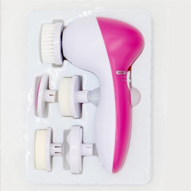Ultrasonic Waterproof Silicone Facial Cleanser and Photon Beauty Device