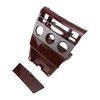 Car Interior Center Dashboard A C Control Panel Frame Replacement for Toyota Corolla 2003 2006 55411 1A200 Wood Texture