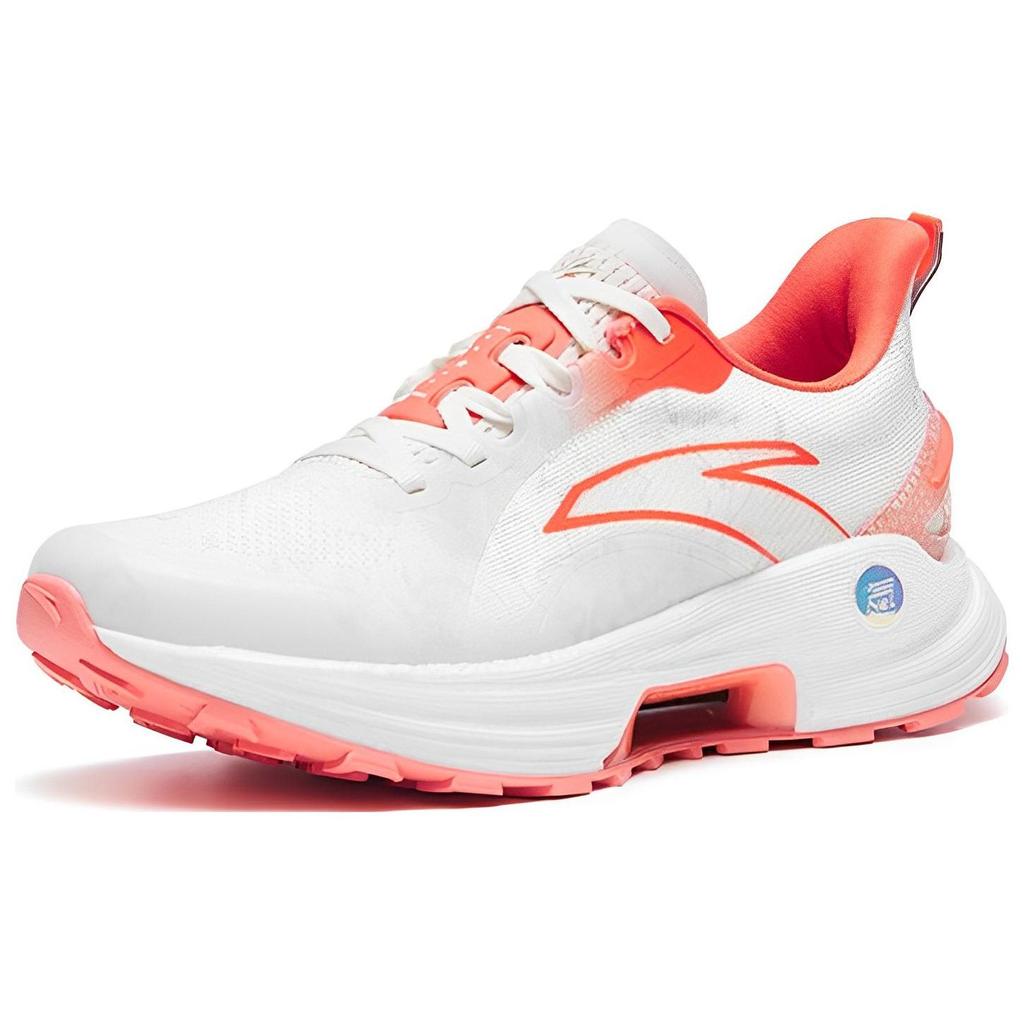 Anta 3.0 Durable Comfortable Non-Slip Rebound Breathable Low-Top Running Shoes Men sneaker White Red 112315580-13