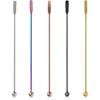 Coffee Stick Stainless Steel Swizzle Stick Reble Metal Stir Sticks Cocktail Coffee Drink Stirrer Spoon Beverage Cocktail Stirrers Stir with Small