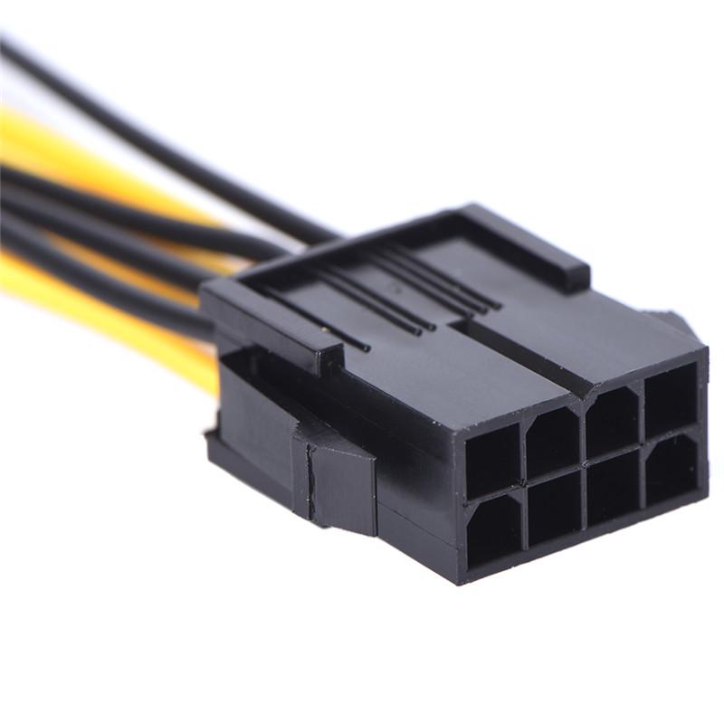 Pci-E 8Pin Male To 8Pin Female Pci Express Power Cpu Extension Cable Wiring Kit