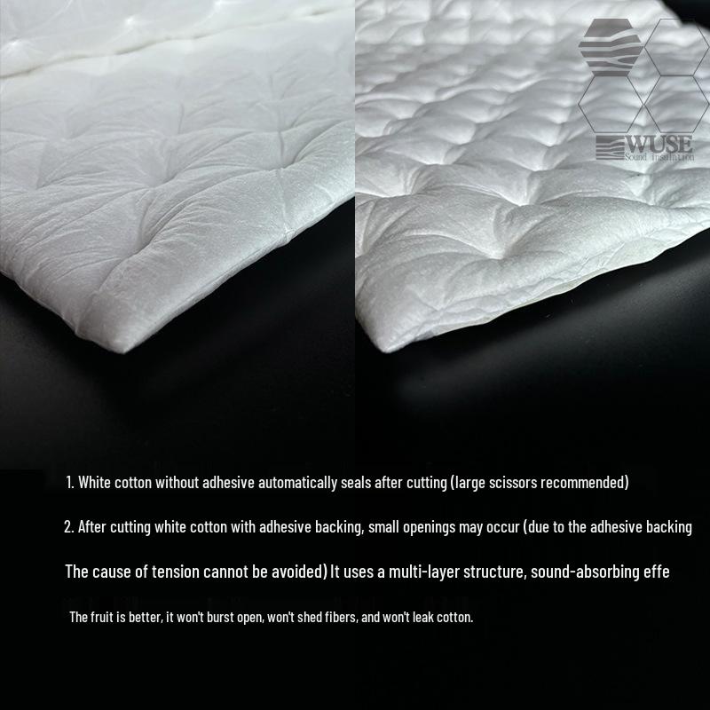 Car Sound Insulation: Acoustic Noise Reduction, Heat & Flame Retardant, Waterproof, Thickened Material