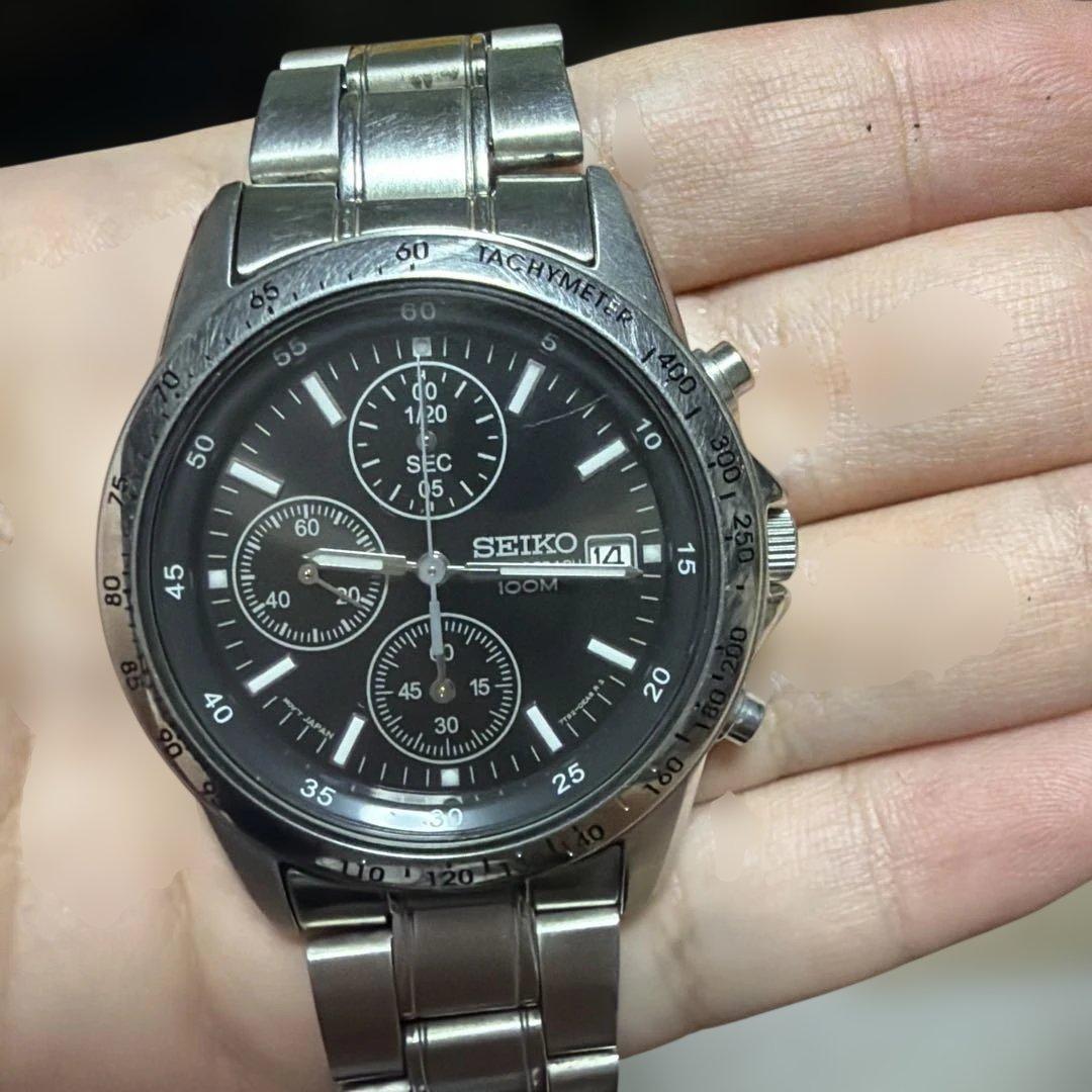 Used SEIKO Chronograph 100M Men s Watch