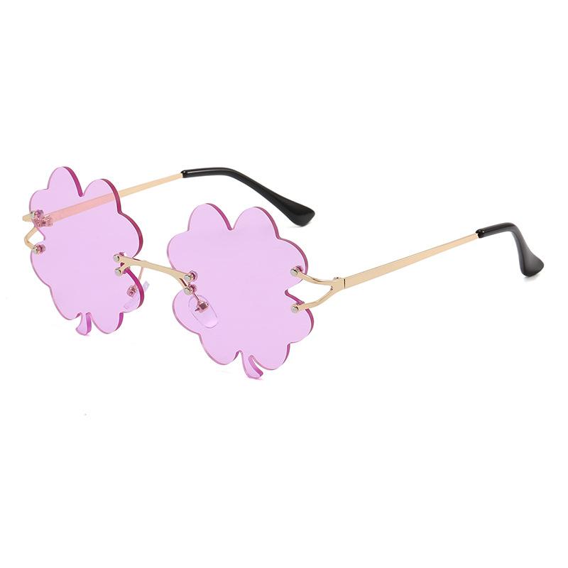 Party Club Stylish Rimless Sunglasses for Women Men European American Designer Unisex Fashion Sun Glasses