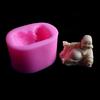 Maitreya Statue Candle Mold Multifunction Crystal Epoxy Resin Silicone Mold