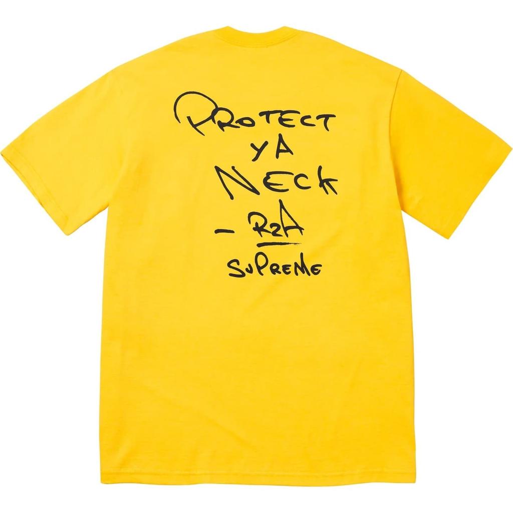 Supreme Wu-Tang RZA Tee Yellow