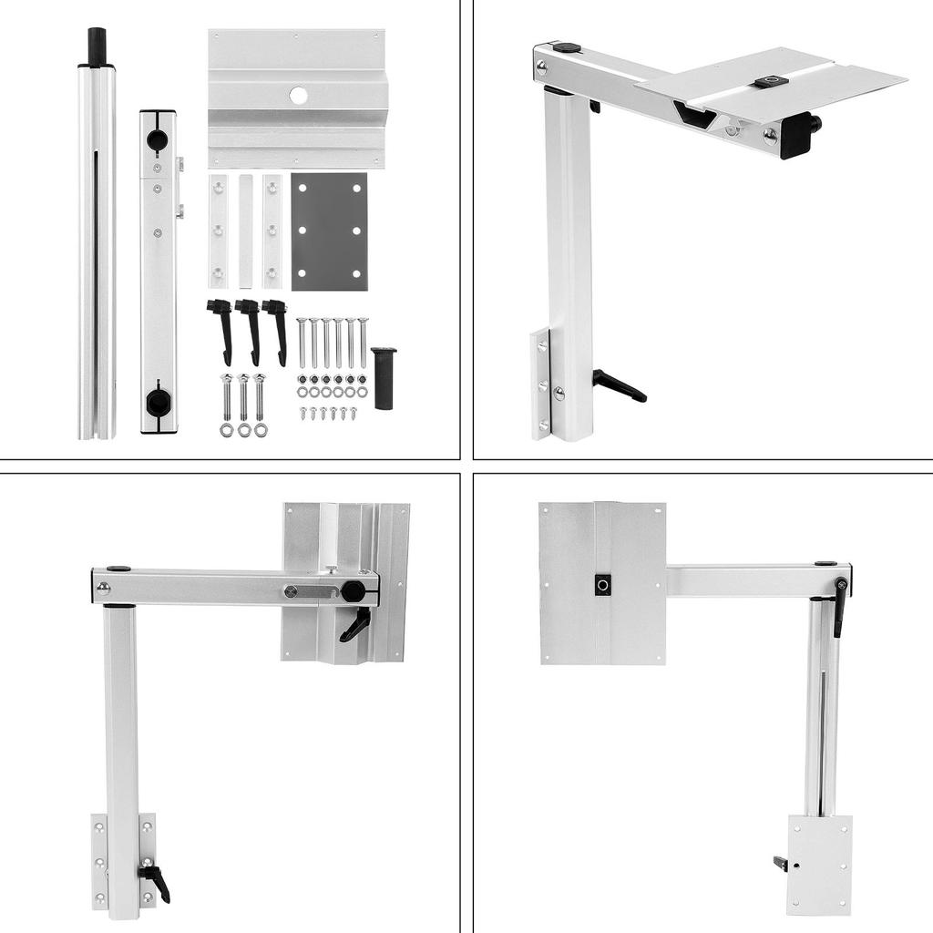 Removable Table Leg 50KG Load Bearing 360 Degree Rotation Height Adjustable for Yachts RV Caravan