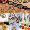 1 Packung Runde flache Rückseite Cabochon Lupe 4/6/8/10/20/30-100mm Transparent Klar Kristall Cabochon für DIY Schmuckherstellung