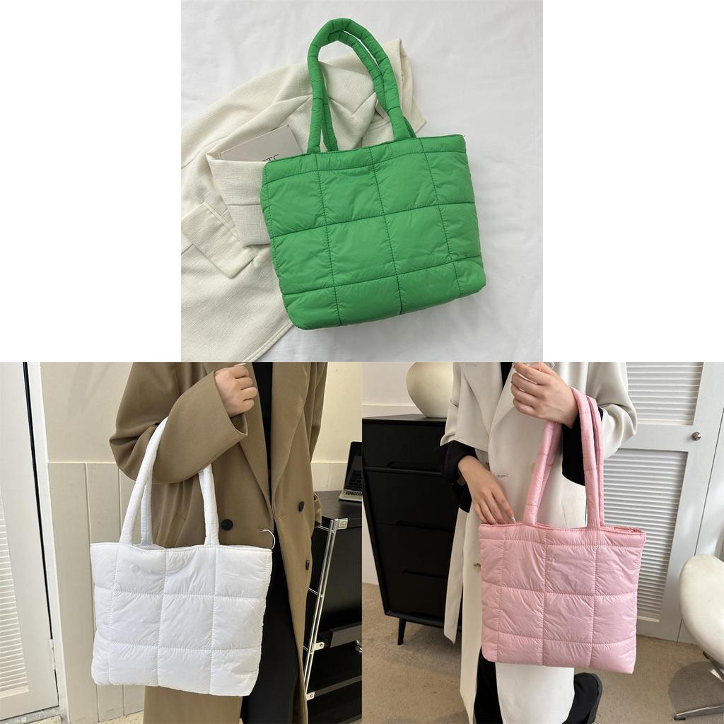 Pu Quilted Square Shoulder Bag For Women With Large Capacity And Urban Style