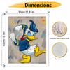 Disney Oil Painting Art Painting Set Donald Duck Home Wall Decor Handmade Gift Art