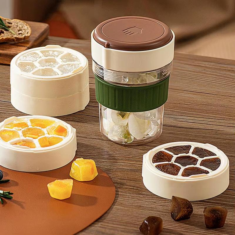 500ml Kallskumkopp Bärbar Amerikansk Sommar Isgaller Kall Dryck Kopp Kreativ Med Trycktyp Isgaller Läckagesäker Iskoppar