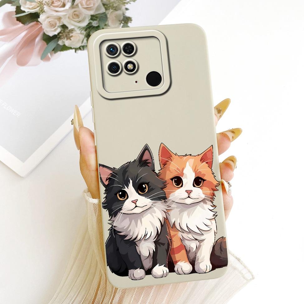 For Redmi 10C 4G Case Cover Silicone Luxury Fashion Cool Kawaii Cute Painted Phone Casing 220333QAG 220333QBI 220333QNY 220333QL