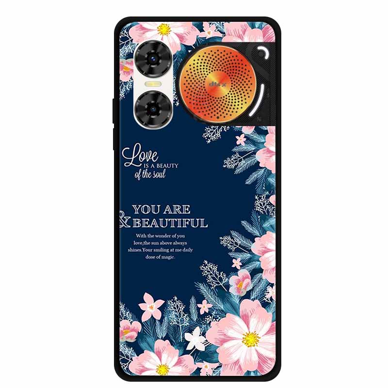Per ZTE Nubia Music 2 Custodia Animali Morbido TPU Silicone Cover Posteriore Custodie per Nubia Music 2 Tappo Protettivo Capa Nubia Music 2 Cool Coque
