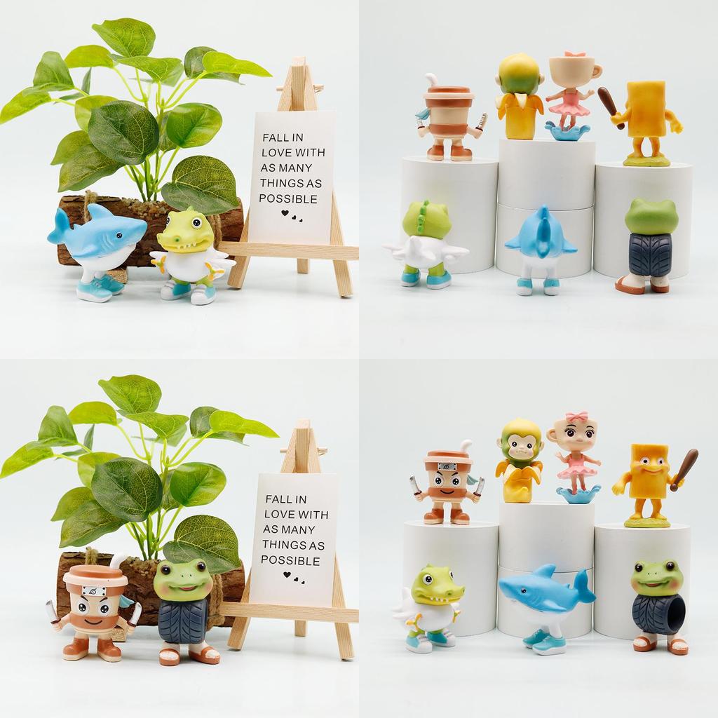 Italiana brainrot Pvc Model Ornament With Unique Designs For Gift And Display