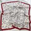 Luxury Print Shawl Square Scarf for Women Hijab Fashion Wraps Neckerchief Female Hair Bands Ribbon Headband Bandana