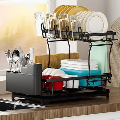 Double-Layer Dish Drying Rack