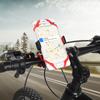 Universal Bike Mobile Phone Bracket Red Silicone Mountain Bicycle GPS Navigator Stand Cycling