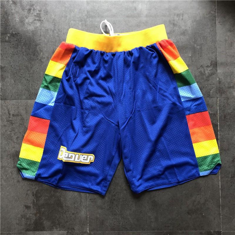 Men Women Basketball Shorts Cotton Blend Sportswear NBA Teams Knicks Spurs Hornets Nets Clippers Grizzlies Lakers