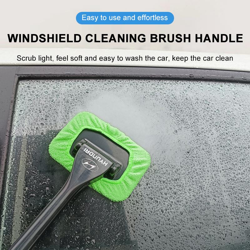 Car Window Cleaner Brush Kit Windshield Cleaning Wash Car Tool For Hyundai Tucson 2021 Accent I10 I20 Kona Getz Solaris I30 Creta
